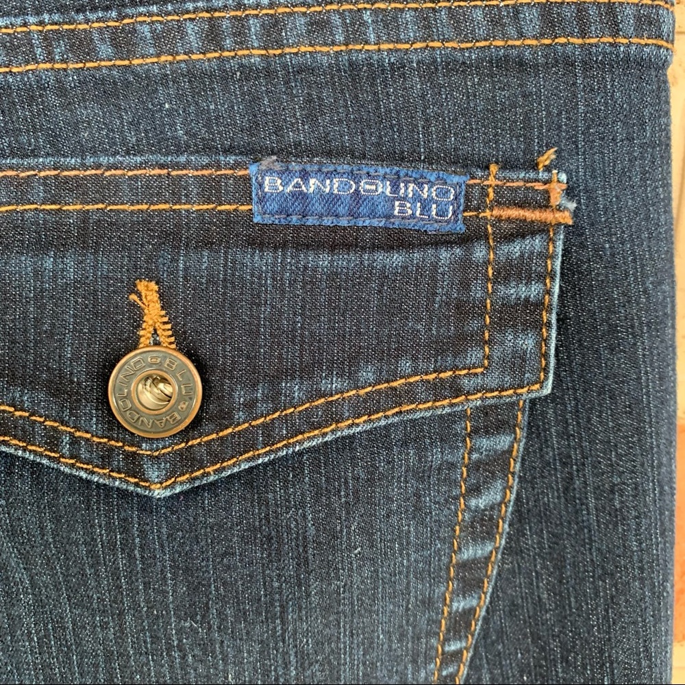Long denim shorts Bandolino BLU size 8 - Picture 4 of 6